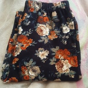 Floral Fall Leggings
